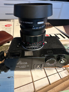 I bought myself a Leica M9