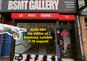 Everything is booked for the London exhibition